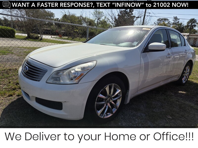 Used 2009 INFINITI G37 X in JACKSONVILLE, FLORIDA