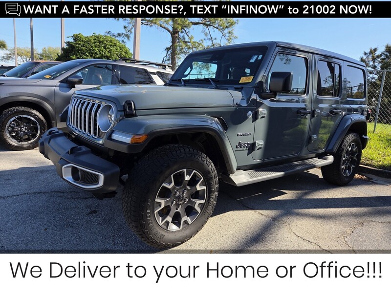 Used 2024 JEEP WRANGLER SAHARA in JACKSONVILLE, FLORIDA