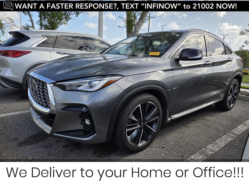 Used 2025 INFINITI QX55 LUXE in JACKSONVILLE, FLORIDA