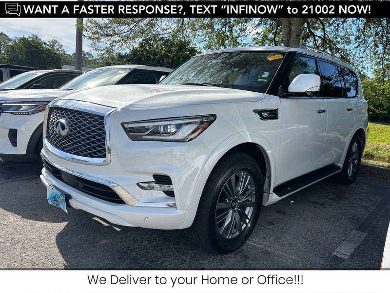 Used 2022 INFINITI QX80 LUXE in JACKSONVILLE, FLORIDA