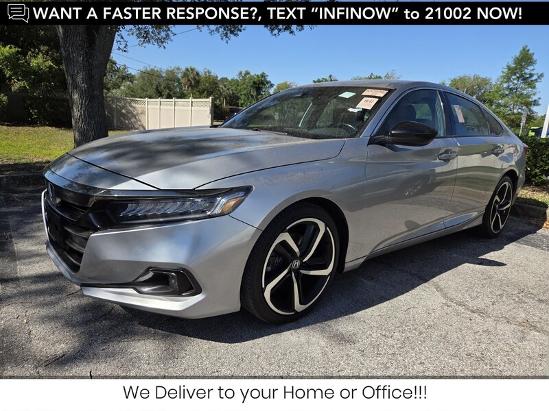 Used 2022 Honda Accord Sedan SPORT in JACKSONVILLE, FLORIDA