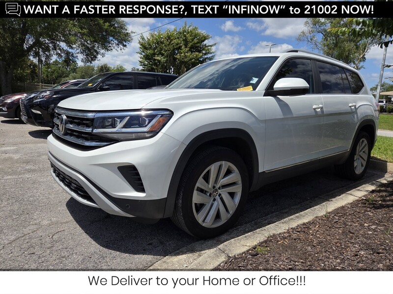 Used 2021 Volkswagen Atlas SEL in JACKSONVILLE, FLORIDA