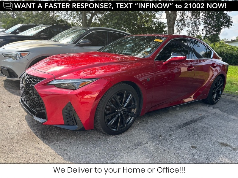 Used 2025 LEXUS IS 350 F SPORT DESIGN in JACKSONVILLE, FLORIDA