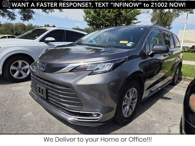 Used 2023 TOYOTA SIENNA XLE in JACKSONVILLE, FLORIDA