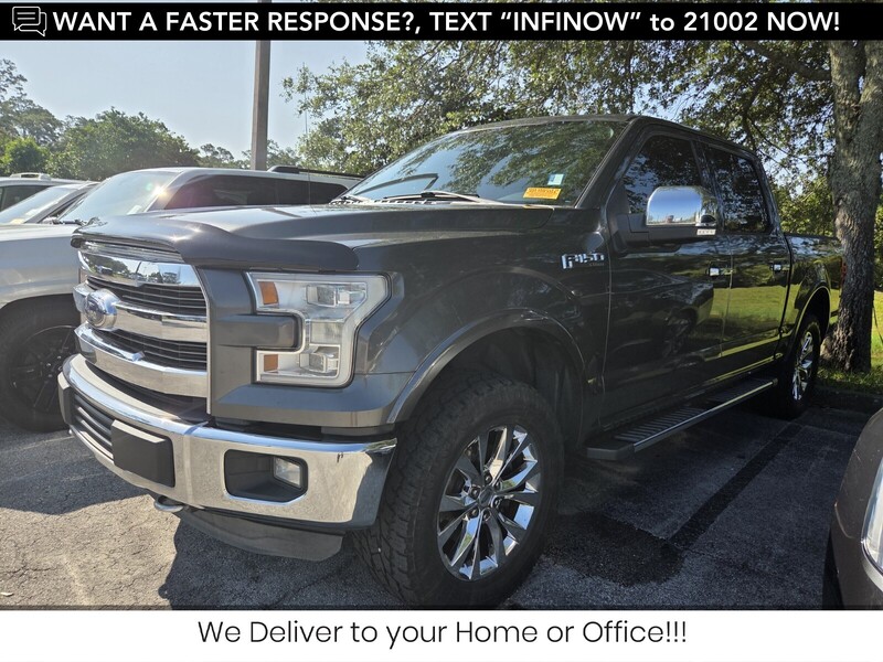Used 2015 FORD F-150 LARIAT in JACKSONVILLE, FLORIDA