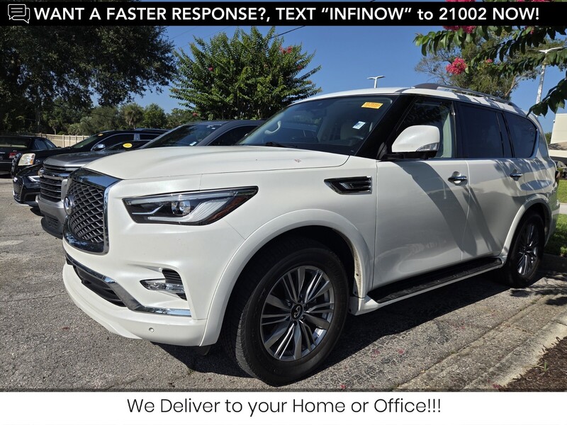 Used 2023 INFINITI QX80 LUXE in JACKSONVILLE, FLORIDA