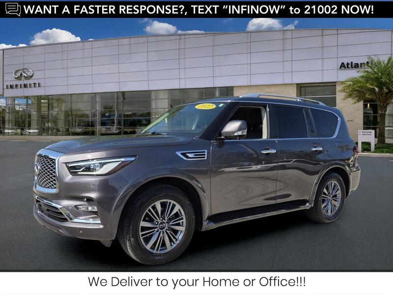 Used 2022 INFINITI QX80 LUXE in JACKSONVILLE, FLORIDA