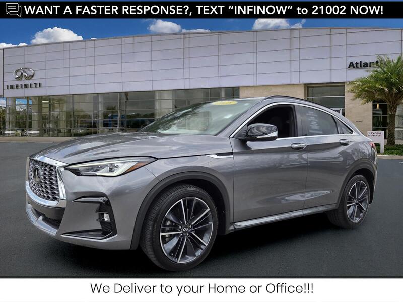 Used 2025 INFINITI QX55 LUXE in JACKSONVILLE, FLORIDA