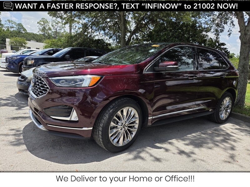 Used 2020 FORD EDGE TITANIUM in JACKSONVILLE, FLORIDA
