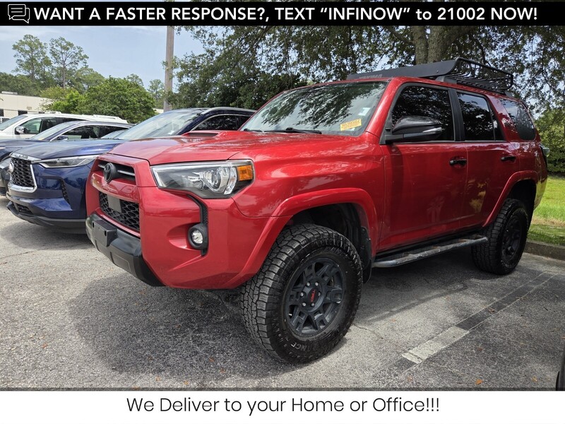 Used 2021 TOYOTA 4RUNNER VENTURE in JACKSONVILLE, FLORIDA