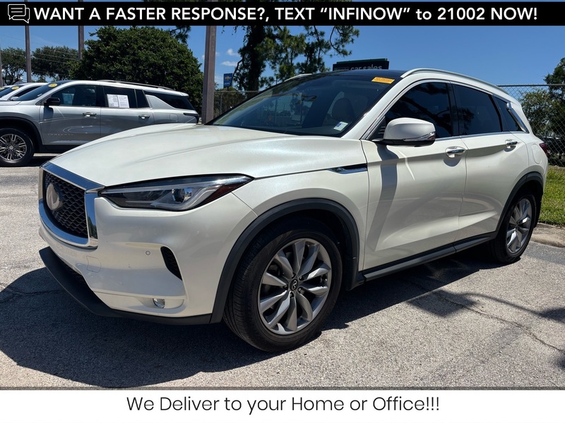 Used 2021 INFINITI QX50 ESSENTIAL in JACKSONVILLE, FLORIDA