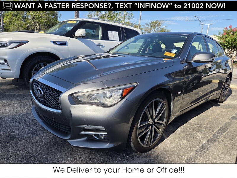 Used 2016 INFINITI Q50 3.0T PREMIUM in JACKSONVILLE, FLORIDA