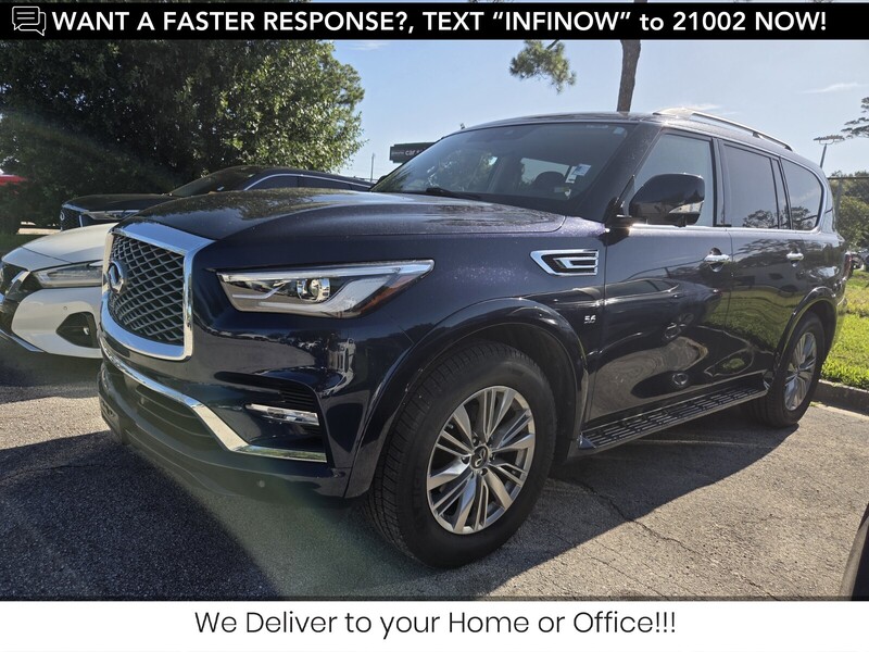 Used 2020 INFINITI QX80 LUXE in JACKSONVILLE, FLORIDA