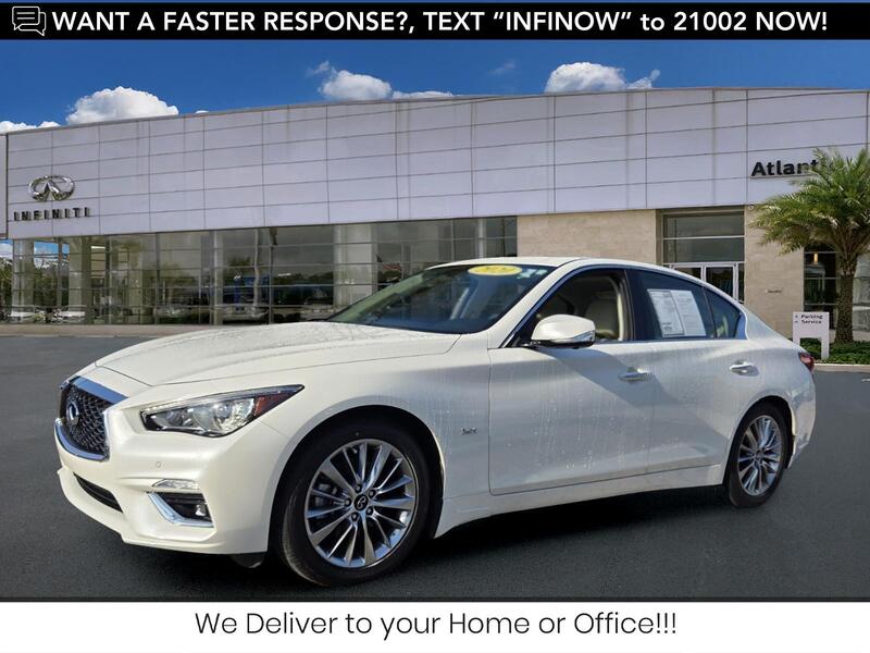 Used 2020 INFINITI Q50 3.0T LUXE in JACKSONVILLE, FLORIDA