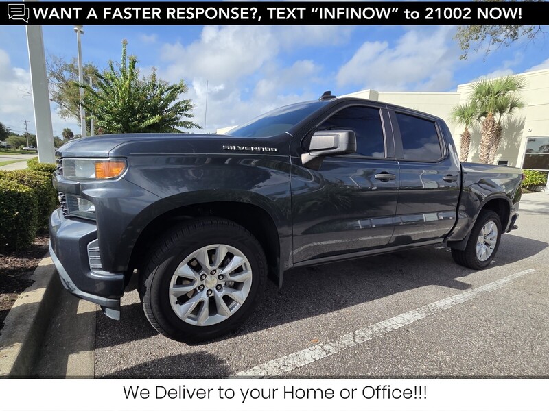 Used 2019 CHEVROLET SILVERADO 1500 CUSTOM in JACKSONVILLE, FLORIDA