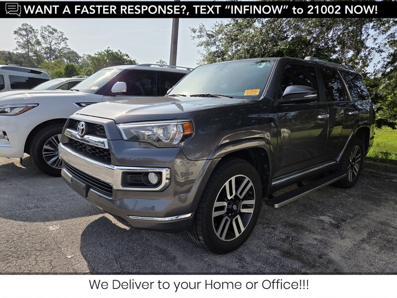 Used 2015 TOYOTA 4RUNNER LIMITED in JACKSONVILLE, FLORIDA