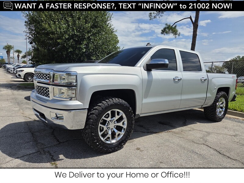 Used 2014 CHEVROLET SILVERADO 1500 4WD Crew Cab 143.5