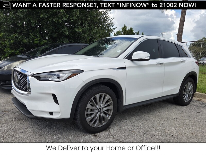 Used 2023 INFINITI QX50 PURE in JACKSONVILLE, FLORIDA