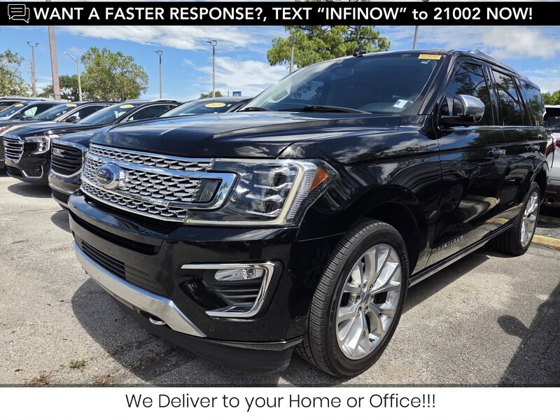 Used 2018 FORD EXPEDITION PLATINUM in JACKSONVILLE, FLORIDA