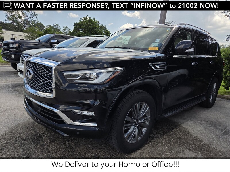 Used 2022 INFINITI QX80 LUXE in JACKSONVILLE, FLORIDA
