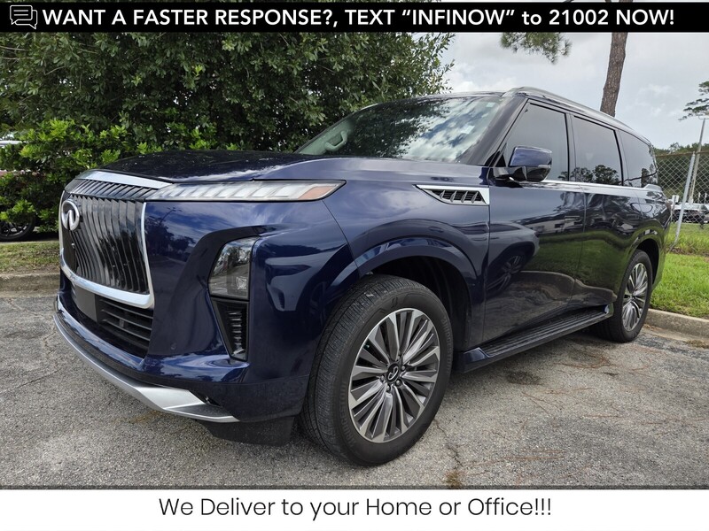 Used 2025 INFINITI QX80 SENSORY in JACKSONVILLE, FLORIDA
