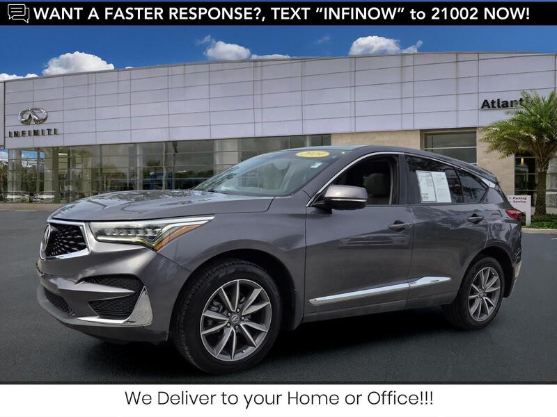 Used 2019 ACURA RDX TECHNOLOGY PACKAGE in JACKSONVILLE, FLORIDA