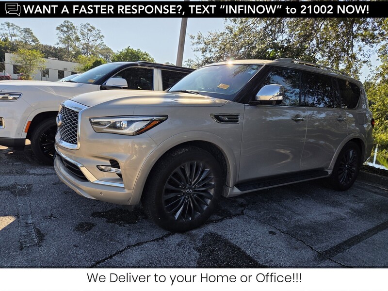 Used 2022 INFINITI QX80 SENSORY in JACKSONVILLE, FLORIDA