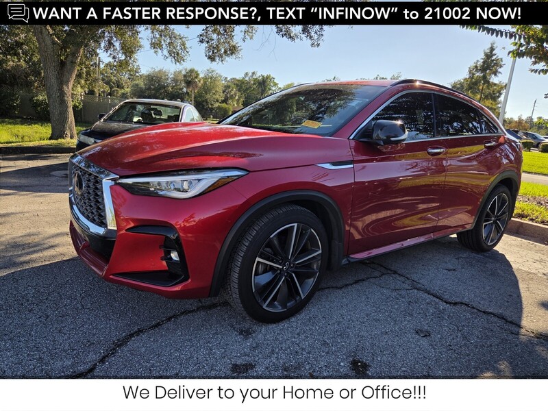 Used 2025 INFINITI QX55 ESSENTIAL in JACKSONVILLE, FLORIDA