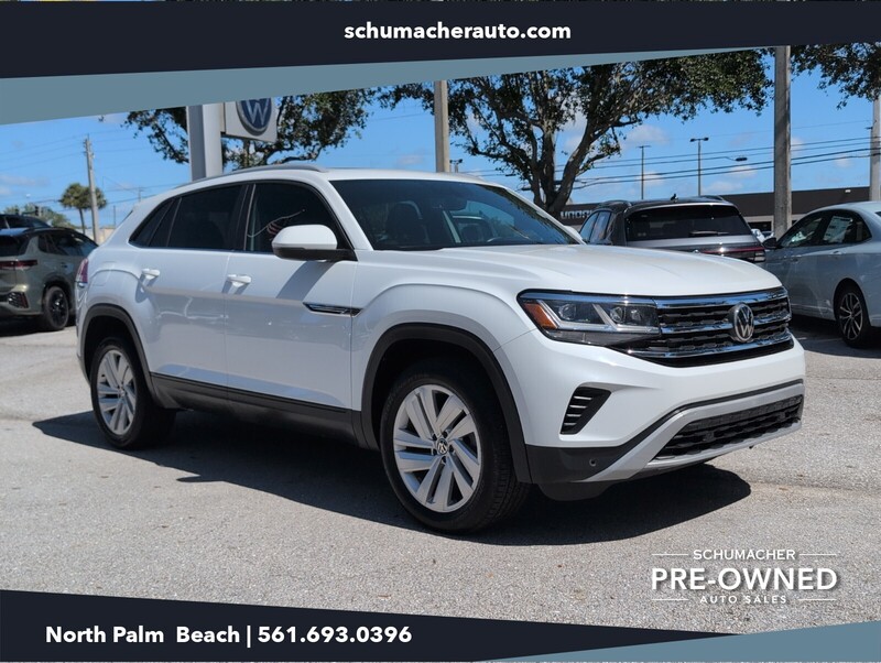 Used 2021 Volkswagen Atlas Cross Sport 2.0T SE W/TECHNOLOGY FWD in LAKE PARK, FLORIDA