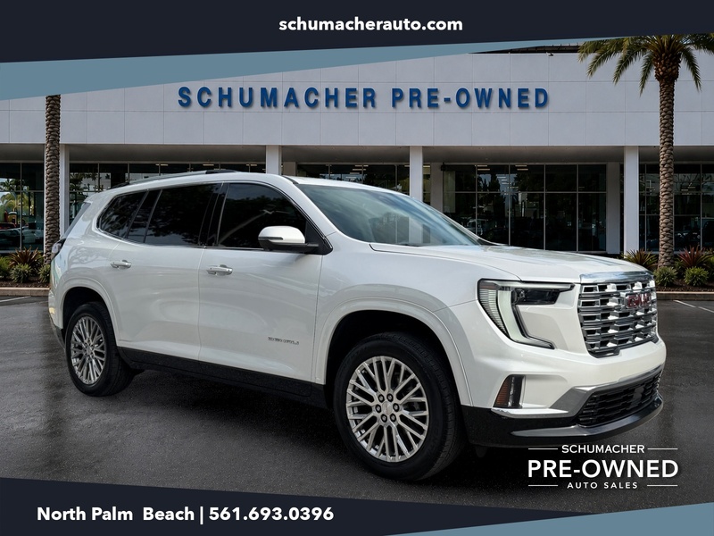 Used 2025 GMC ACADIA FWD 4DR DENALI in LAKE PARK, FLORIDA