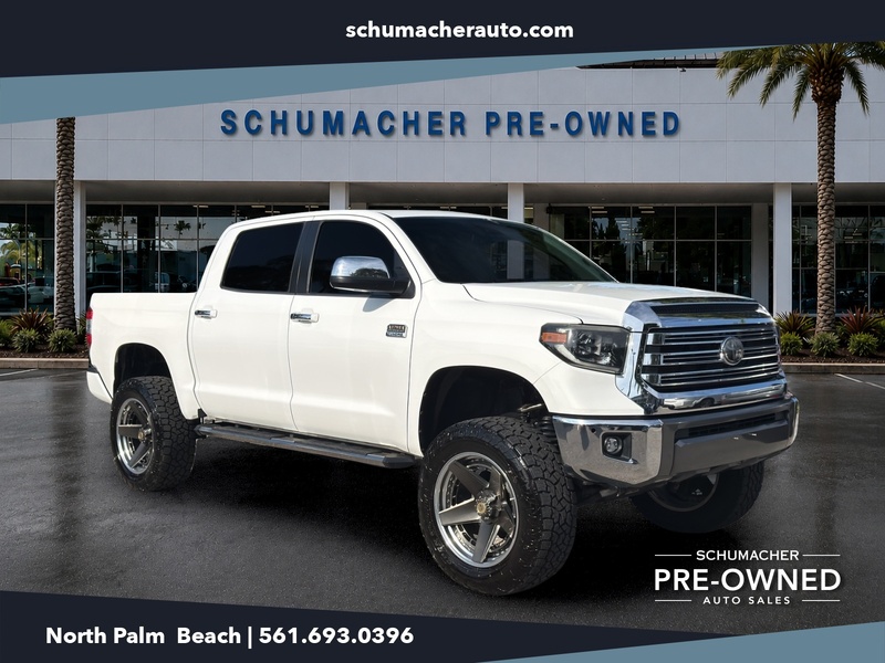 Used 2021 TOYOTA TUNDRA PLATINUM CREWMAX 5.5' BED 5.7L in LAKE PARK, FLORIDA