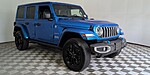 Used 2024 JEEP WRANGLER 4XE SAHARA 4X4 in DELRAY BEACH, FLORIDA