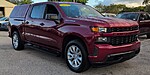 Used 2021 CHEVROLET SILVERADO 1500 2WD CREW CAB 147" CUSTOM in DELRAY BEACH, FLORIDA
