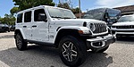 Used 2024 JEEP WRANGLER SAHARA 4 DOOR 4X4 in DELRAY BEACH, FLORIDA