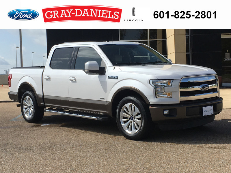 Used 2015 FORD F-150 LARIAT in JACKSON, MISSISSIPPI