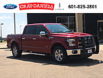 Used 2015 FORD F-150 LARIAT in JACKSON, MISSISSIPPI (Photo 1)