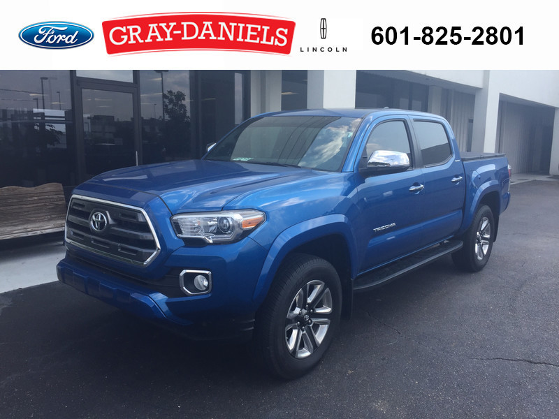 Used 2016 TOYOTA TACOMA LIMITED in JACKSON, MISSISSIPPI