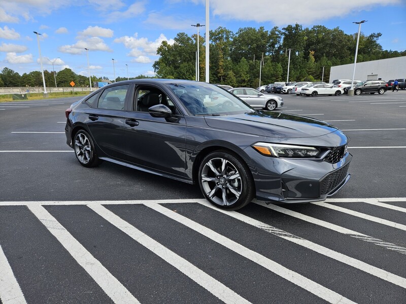 Used 2025 Honda CIVIC SEDAN HYBRID SPORT TOURING CVT in LUMBERTON, NORTH CAROLINA