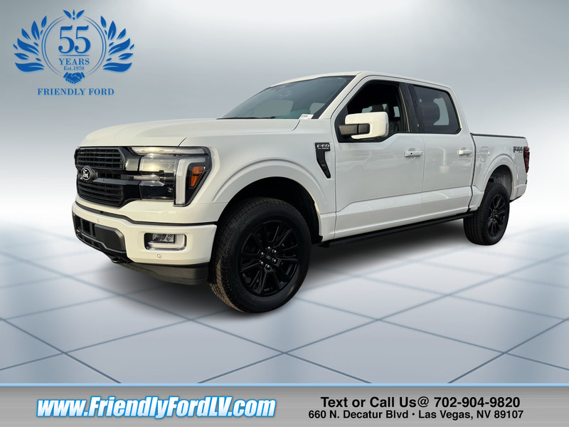 New 2025 FORD F-150 PLATINUM in LAS VEGAS, NEVADA