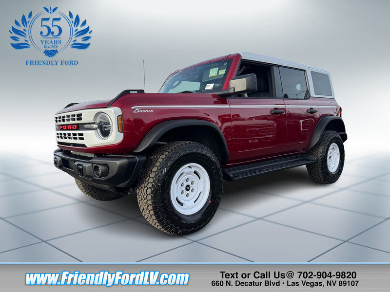 New 2026 FORD BRONCO HERITAGE EDITION in LAS VEGAS, NEVADA