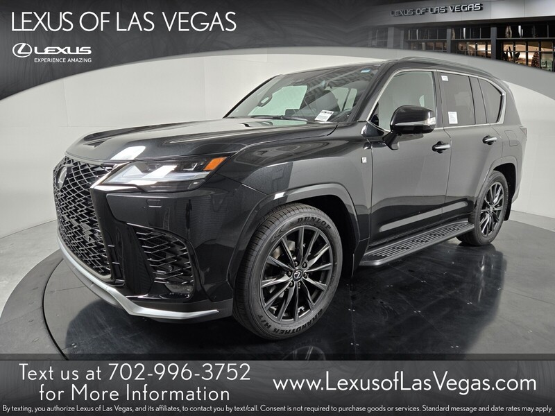 New 2025 LEXUS LX LX 600 F SPORT 4WD in LAS VEGAS, NEVADA