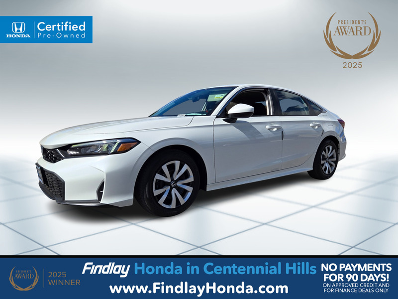 Used 2025 Honda Civic LX CVT in LAS VEGAS, NEVADA