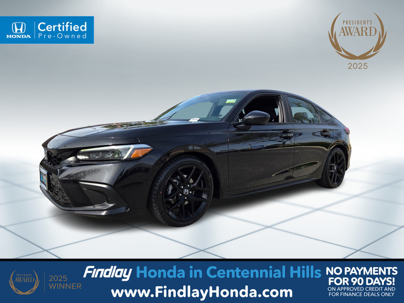 Used 2024 Honda Civic Hatchback SPORT CVT in LAS VEGAS, NEVADA