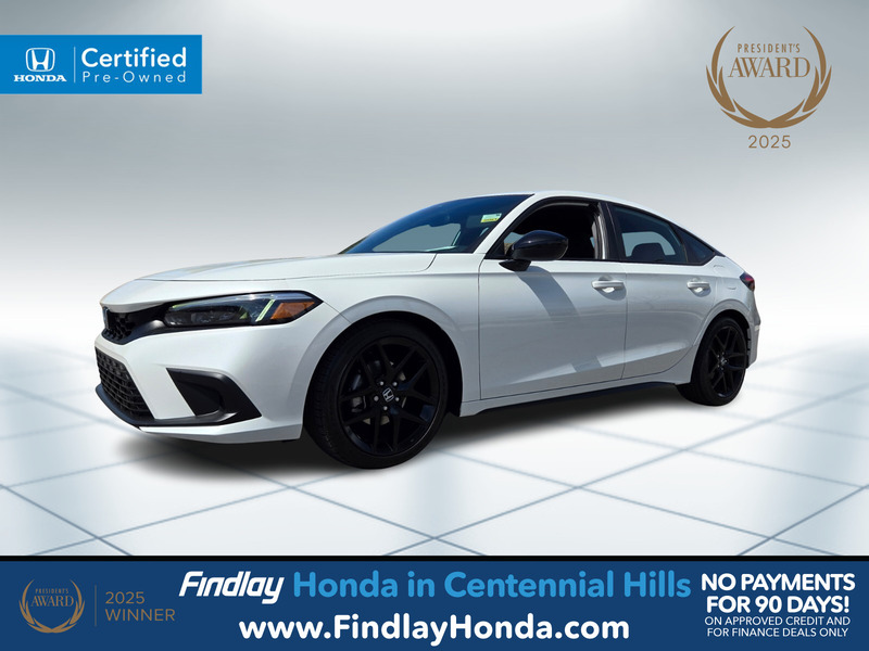 Used 2023 Honda Civic Hatchback SPORT CVT in LAS VEGAS, NEVADA