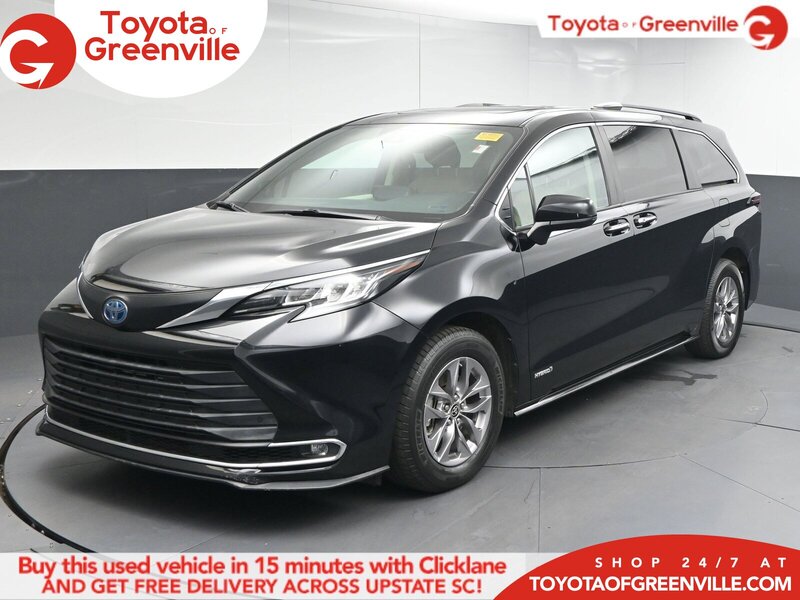 Used 2021 TOYOTA SIENNA XLE in GREENVILLE, SOUTH CAROLINA
