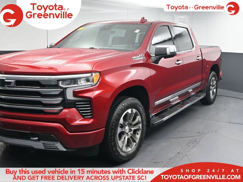 Used 2023 CHEVROLET SILVERADO 1500 HIGH COUNTRY in GREENVILLE, SOUTH CAROLINA