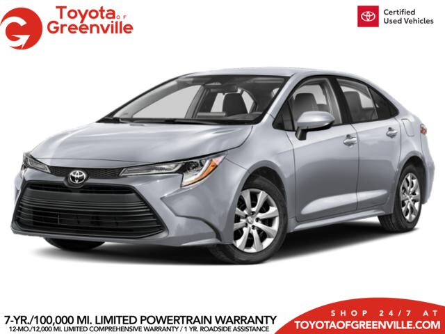 Used 2024 TOYOTA COROLLA LE in GREENVILLE, SOUTH CAROLINA