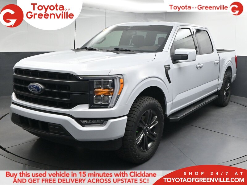 Used 2021 FORD F-150 LARIAT in GREENVILLE, SOUTH CAROLINA
