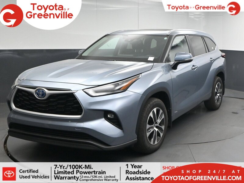 Used 2024 TOYOTA HIGHLANDER HYBRID XLE in GREENVILLE, SOUTH CAROLINA