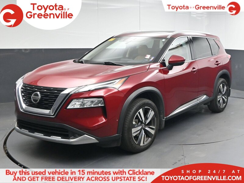 Used 2021 NISSAN ROGUE PLATINUM in GREENVILLE, SOUTH CAROLINA
